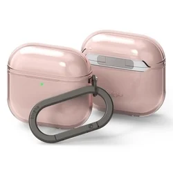 AirPods 4 tartó: RINGKE AIR pink tok, karabinerrel-1