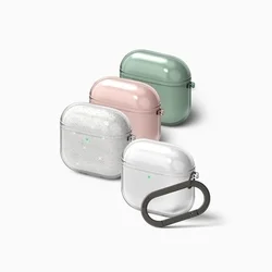 AirPods 4 tartó: RINGKE AIR pink tok, karabinerrel-4