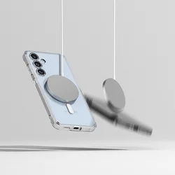 Telefontok Samsung Galaxy S24 FE - Ringke Fusion Magnetic - magsafe kompatibilis átlátszó hátlap tok-4