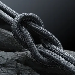 Joyroom A16 kábel - USB / Lightning fekete szövet gyorstöltő kábel, kijelzővel 1,2m, 2,4A-3