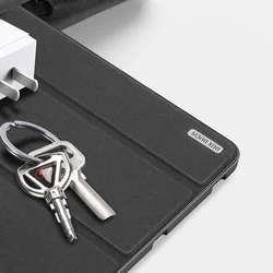 Tablettok Samsung Galaxy Tab S10 Ultra 14,6 (X920, X926B) - DUX DUCIS DOMO fekete smart case, ceruza tartóval-3