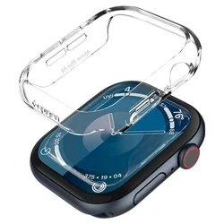 Apple Watch 10 (46 MM) - SPIGEN THIN FIT - átlátszó védő keret-1