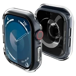 Apple Watch 10 (46 MM) - SPIGEN THIN FIT - átlátszó védő keret-3