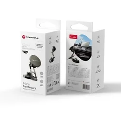 Forcell F-Grip - műszerfalra rögzíthető, fekete mágneses autós tartó-6