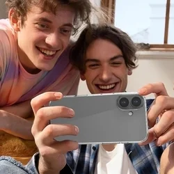 iPhone 16 Plus telefontok - 2 mm-es átlátszó szilikon hátlap tok-3