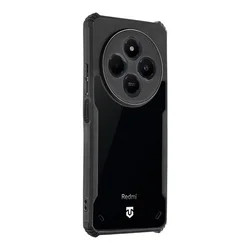 Telefontok Xiaomi Redmi 14C - Tactical Quantum - fekete / átlátszó ütésálló hátlap tok-1