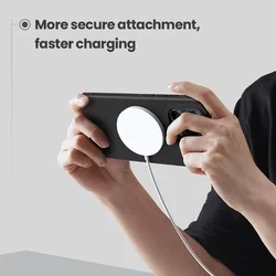 Xiaomi 14T 5G telefontok - Nillkin Super Frosted - fekete hátlap tok beépített mágnessel (MagSafe tartóval kompatibilis)-2