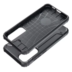 Samsung Galaxy S24 FE hátlaptok - Forcell Defender II fekete ütésálló hátlap tok-1