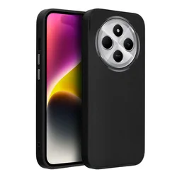 Xiaomi Redmi 14C - Frame - fekete műanyag hátlap tok, szilikon kerettel-1