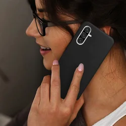 Samsung Galaxy A36 5G telefontok - fekete szilikon hátlap tok ﻿-3