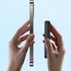 Dudao K14S Powerbank - fehér Wireless MagSafe powerbank 5000mAh, 2A-4