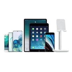 Choetech H035 - univerzális asztali telefon- és tablettartó állvány, fehér-2