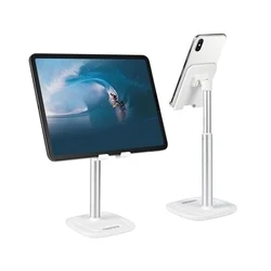 Choetech H035 - univerzális asztali telefon- és tablettartó állvány, fehér-1