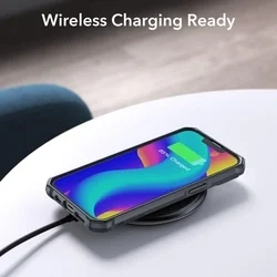 Telefontok iPhone 15 Plus - ESR átlátszó/fekete ütésálló tok-3