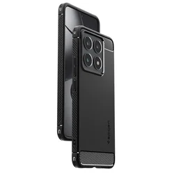 Telefontok Xiaomi 14T 5G - SPIGEN Rugged Armor - matt fekete hátlap tok-1