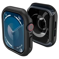 Apple Watch 10 (42 MM) - SPIGEN THIN FIT - fekete védő keret-1