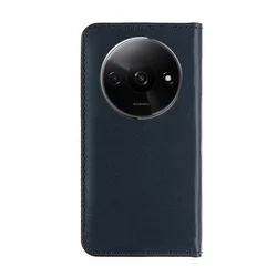 Telefontok Xiaomi Redmi A3 - Tactical Field kék szilikon keretes könyvtok mágneses ráhajtófüllel-1