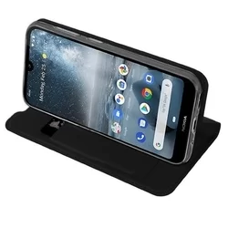 Telefontok Nokia 4.2 - Dux Ducis fekete kinyitható tok-3