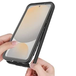 Telefontok Samsung Galaxy S25 - TECH-PROTECT DEFENSE360 MAGSAFE 360 fokos tok-3