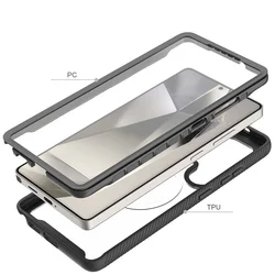 Telefontok Samsung Galaxy S25 Ultra - TECH-PROTECT DEFENSE360 MAGSAFE 360 fokos tok-2