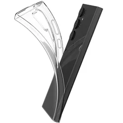 Samsung Galaxy S25 Ultra telefontok - 2mm-es átlátszó szilikon hátlap tok-1