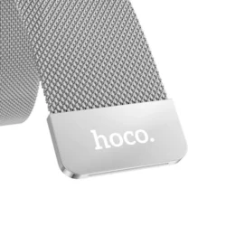 Apple Watch 44 / 45 / 46 / 49 mm - HOCO - mágneses ezüst fémszíj-2