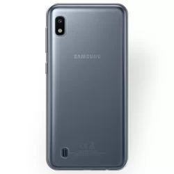 Telefontok Samsung Galaxy A10 - átlátszó 1 mm szilikon tok-1