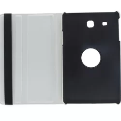 Tablettok Samsung Tab A 9.7 col (T555, T550) - fehér forgatható műbőr tok-5
