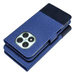 Xiaomi Redmi Note 14 Pro 5G telefontok - Jeans - kék/fekete ráhajtófüles könyvtok-1