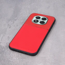 Xiaomi Redmi Note 14 Pro 5G telefontok - Elegance piros műanyag hátlap tok szilikon kerettel ﻿-3