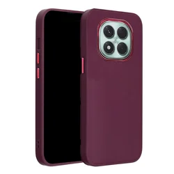 Xiaomi Redmi Note 14 Pro+ 5G telefontok - Frame - lila műanyag hátlap tok, szilikon kerettel-1