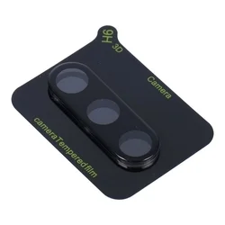 Samsung Galaxy S25+ (S25 Plus) üvegfólia - kamera fekete üvegfólia (3D) ﻿-1