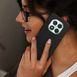 Xiaomi Redmi Note 14 Pro+ 5G - fekete szilikon hátlap tok-3