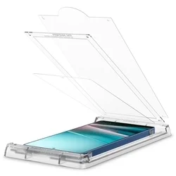 Spigen ELITE SHIELD EZ FIT - Samsung Galaxy S25 Ultra üvegfólia + felhelyezést segítő-1