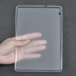 Tablettok Huawei Mediapad T3 10,0 (9.6 col) - áttetsző szilikon tablet tok-1