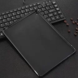 Tablettok Huawei Mediapad M3 Lite 10.1 - fekete szilikon tablet tok-1
