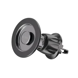 Tech- Protect N58 - univerzális szélvédőre/szellőzőrácsra rögzíthető, fekete mágneses MagSafe kompatibilis autós tartó-5