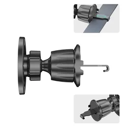 Tech- Protect N58 - univerzális szélvédőre/szellőzőrácsra rögzíthető, fekete mágneses MagSafe kompatibilis autós tartó-6