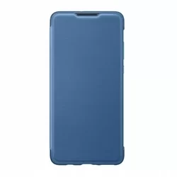 Telefontok Huawei P30 Lite - Eredeti Huawei kék kinyitható tok bankkártya tartóval-1