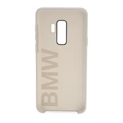 Telefontok Samsung Galaxy S9 Plus - BMW Szilikon Hátlap Kemény Tok Drapp (3700740426609)-1