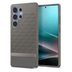 Telefontok Samsung Galaxy S25 Ultra - SPIGEN Parallax - MagSafe kompatibilis, szürke szilikon hátlap tok-9