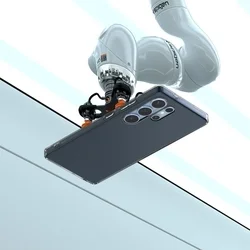 Telefontok Samsung Galaxy S25 Ultra - SPIGEN SPACE Crystal - áttetsző fekete hátlap tok-7