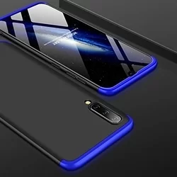 Telefontok Samsung Galaxy A70 - hátlap GKK Protection 3in1 - kék-fekete-1