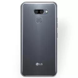 Telefontok LG K50 / LG Q60 - átlátszó szilikon tok-2