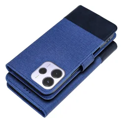 Xiaomi Redmi Note 14 4G / LTE telefontok - Gomma - kék ráhajtófüles könyvtok-2