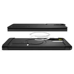 Telefontok Samsung Galaxy S25 Ultra - SPIGEN TOUGH ARMOR MAGSAFE fekete tok-4