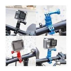 Kerékpárra rögzíthető GoPro/sportkamera tartó - fekete-5