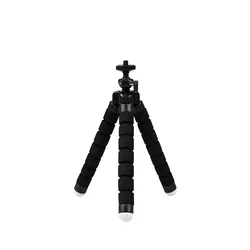 Mini flexibilis tripod (csatlakozó nélküli) - fekete-1
