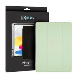 Honor Pad X8a (11,0 coll) tablettok - zöld smart case tablet tok, áttetsző hátlappal-3