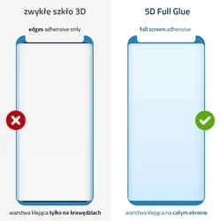 Üvegfólia Samsung Galaxy S9 Plus 5D fekete kerettel-1